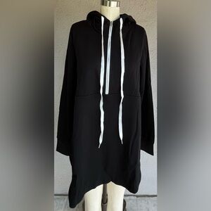 Women’s Black Maternity Hoodie